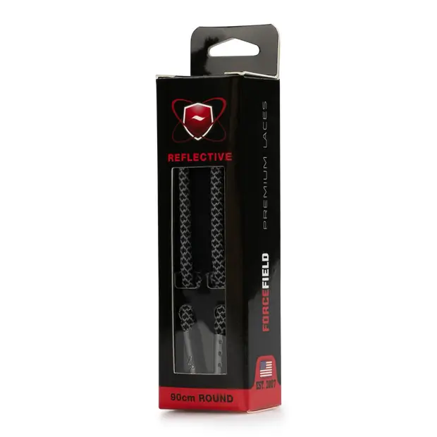 Premium Laces Unisex - Cura delle Sneakers Nero Black