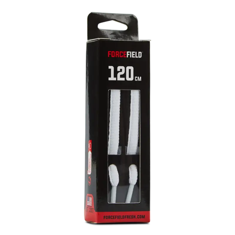 Forcefield Round Laces unisex Cura delle scarpe - Bianco - Algodón - Foot Locker