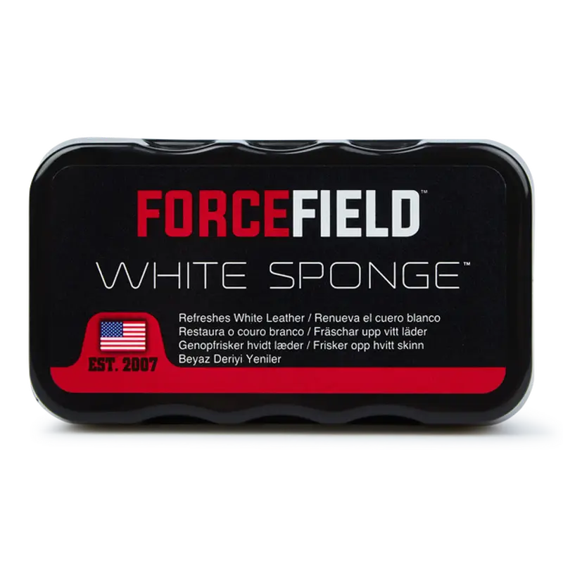 Forcefield White Sponge unisex Cura delle scarpe - Nero - Cleaner - Foot Locker
