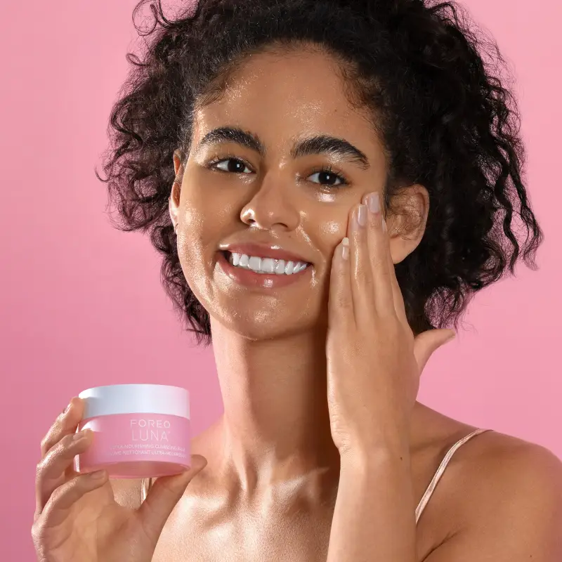 Luna LUNA Ultra-Nourishing Cleansing Balm - Crema detergente viso, Olio detergente viso miniatura 3