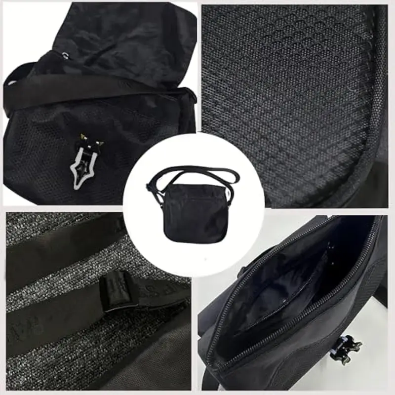 Forfamy Borsello Uomo Nero 815072 miniatura 2