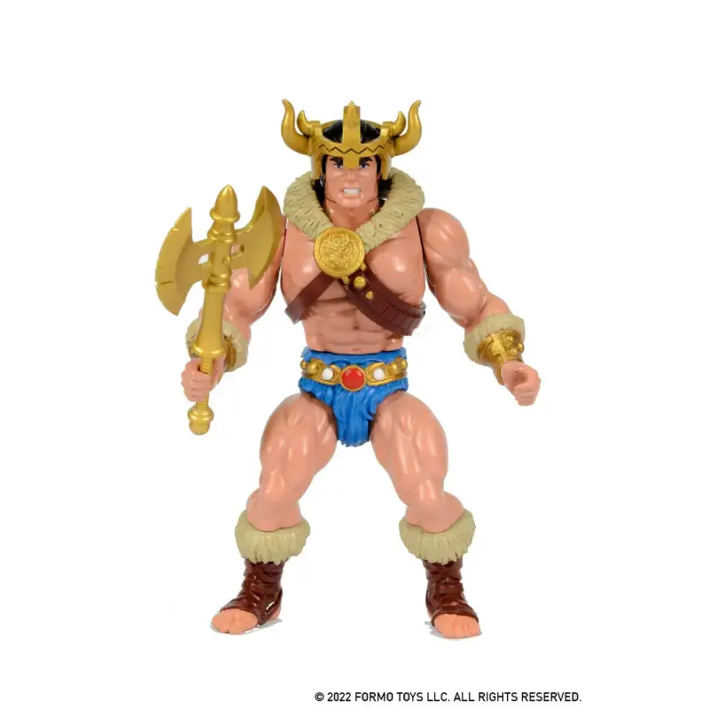Statuetta da collezione Formo Toys Legends of Dragonore The Beginning Build-A Barbaro