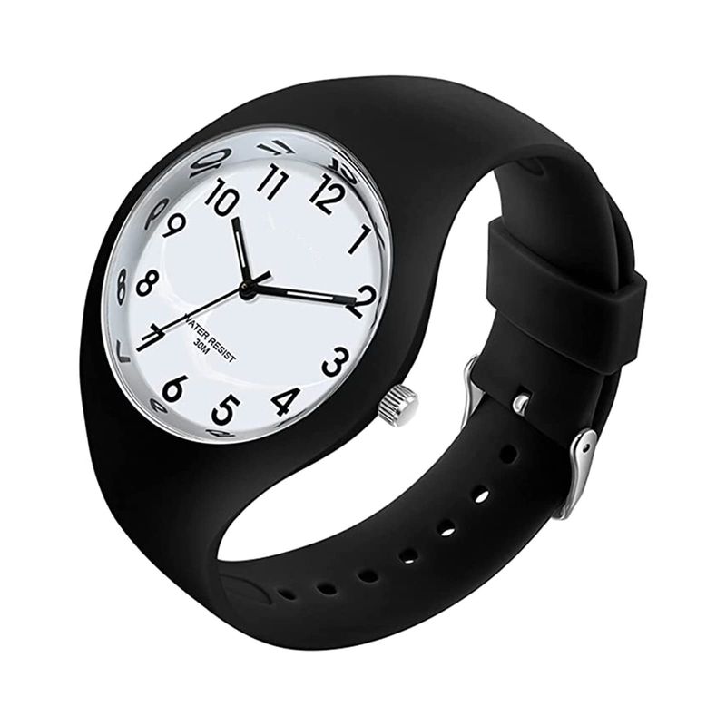 FORRADER Orologio Sportivo Donna Nero/Bianco