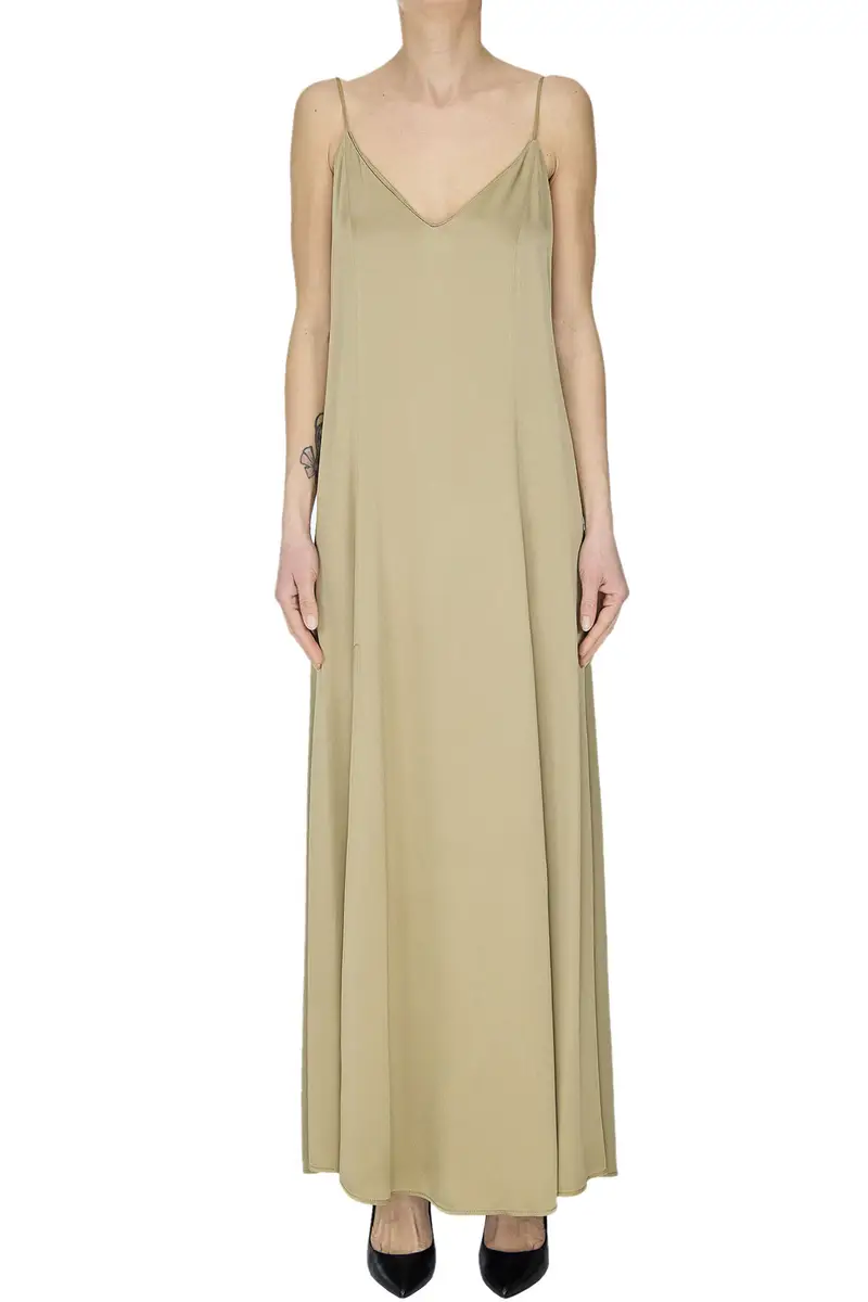 Abito sottoveste Beige