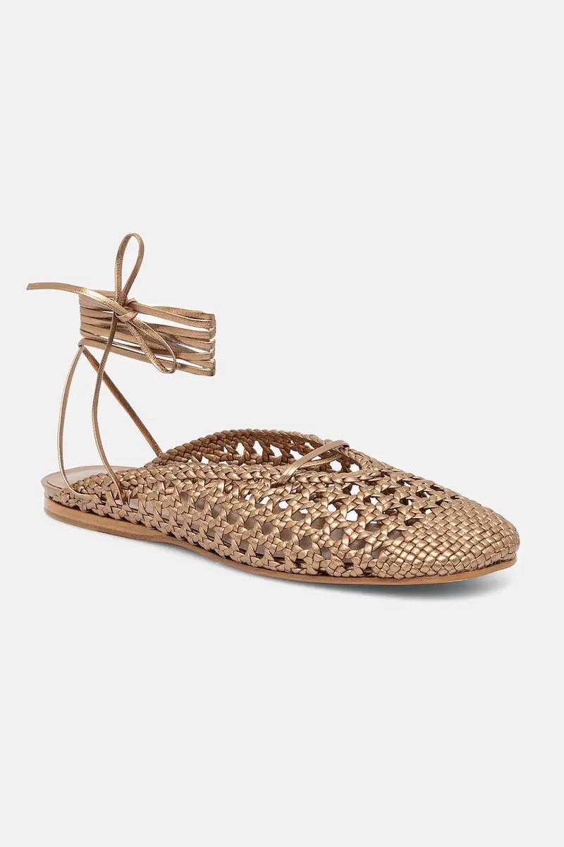 Forte Forte Ballerine Oro 2233431