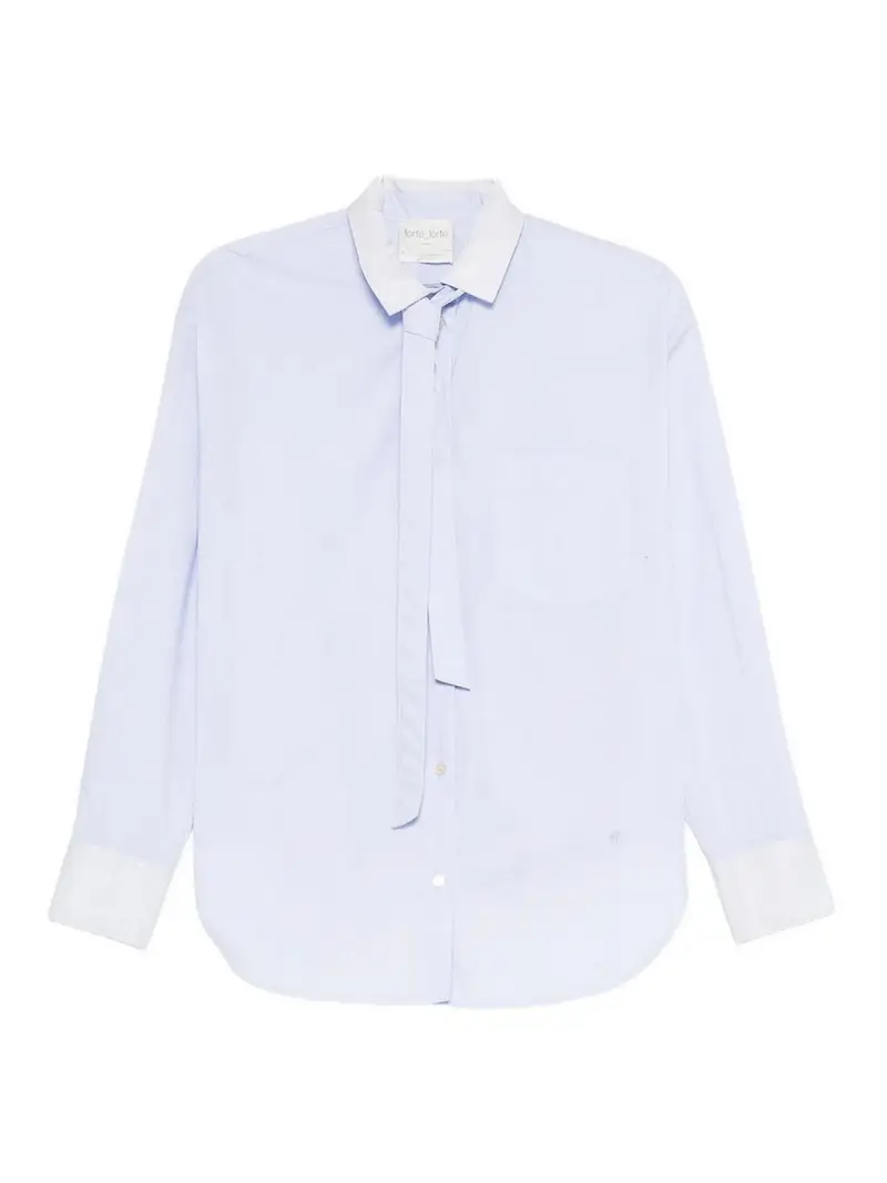 Camicia in cotone Blu