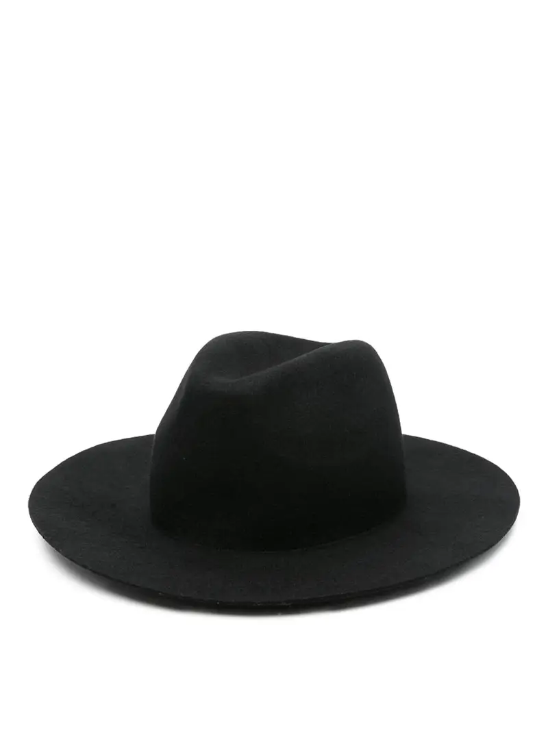 Cappello Fedora in lana Nero