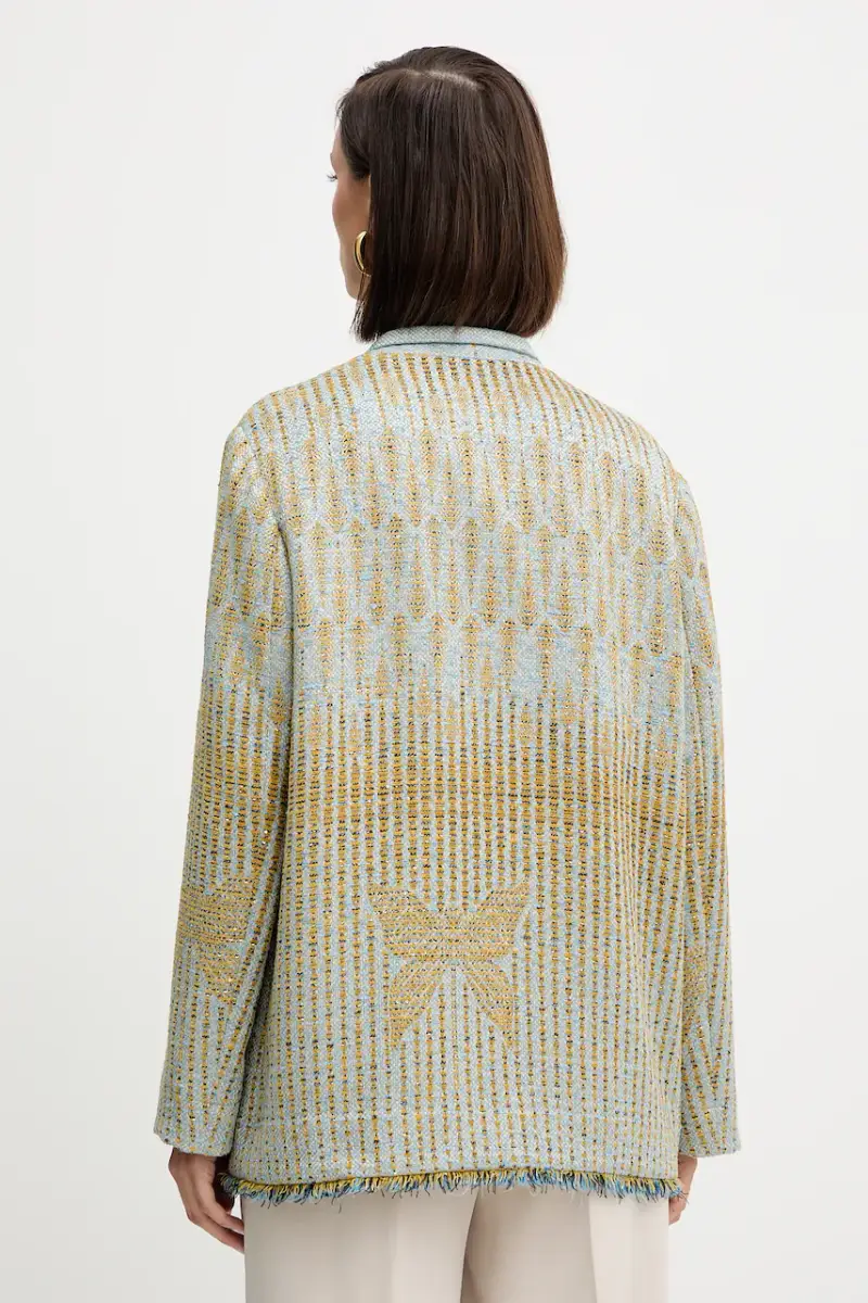 giacca colore blu 14006.my.coat miniatura 3