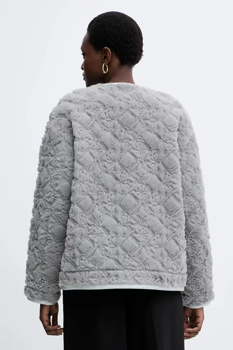 giacca colore grigio 14301.mycoat miniatura 3