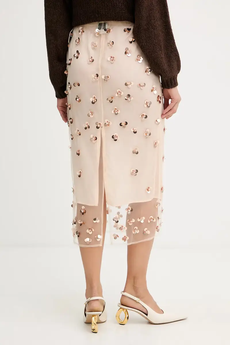 gonna colore beige 14356.myskirt miniatura 3