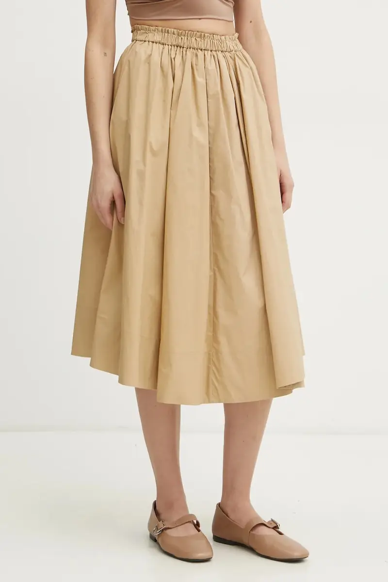 gonna in cotone colore verde 13619.my skirt