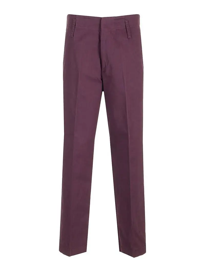Pantaloni chino Rosso Scuro