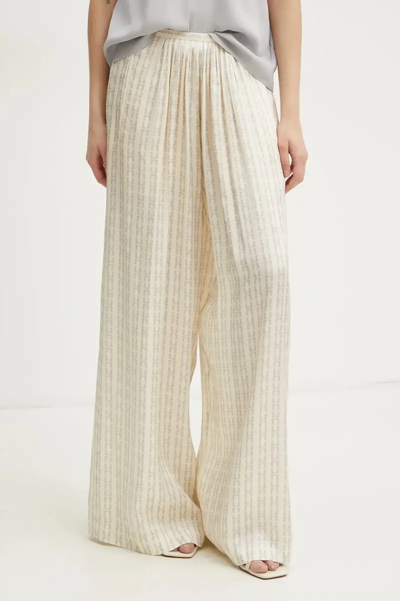 pantaloni donna colore beige 13628.my pants