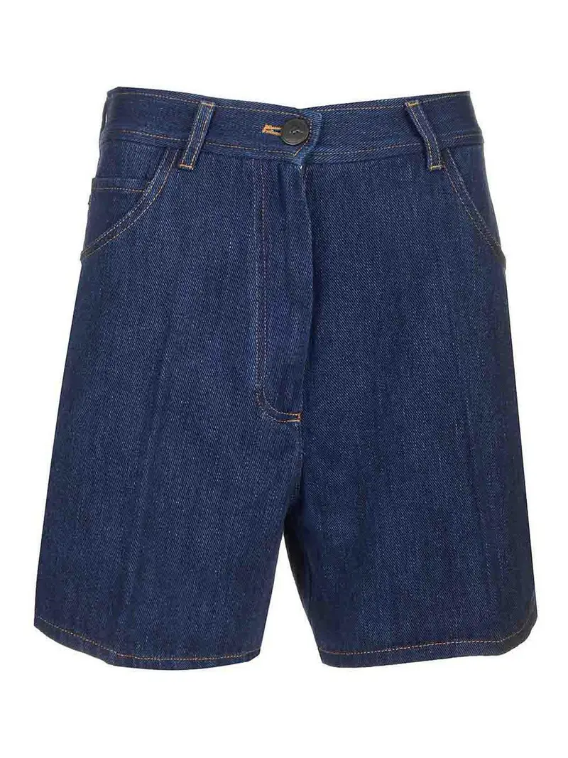 Shorti di cavalleria Blu