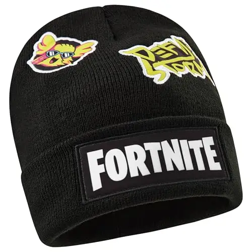Fortnite Berretto Bambino Adolescente, Maglia Caldo Cappello Invernale, Accessori Invernali per Viaggi, Scuola, Regalo
