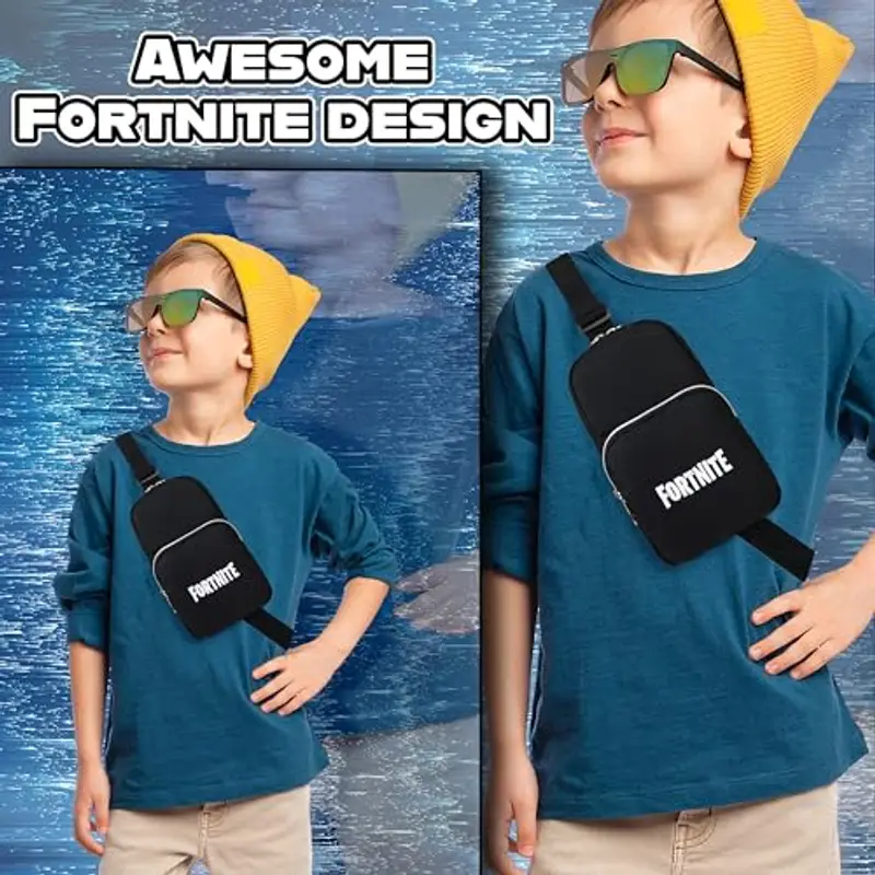 Fortnite Borsa a tracolla Ragazzo Multicolore 809149 miniatura 3