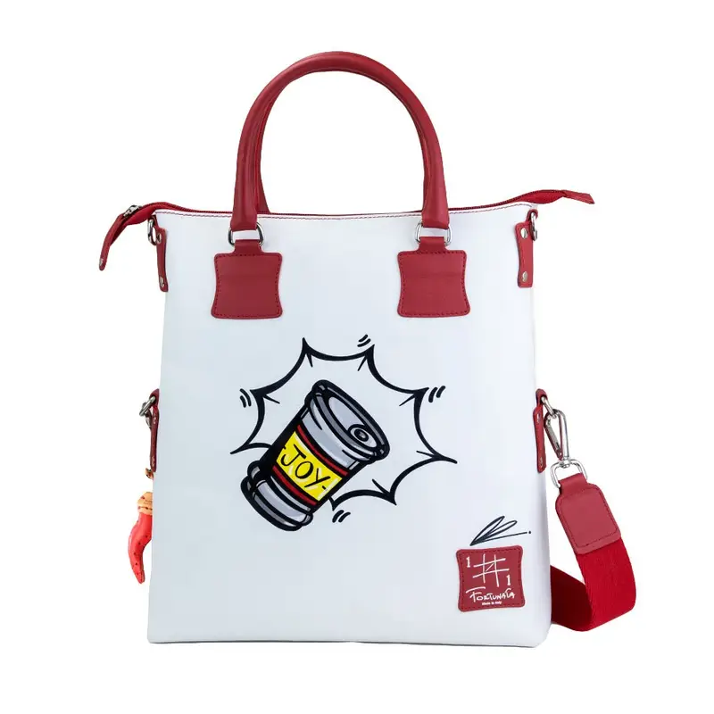 Borsa Dipinta Mano - Doodle