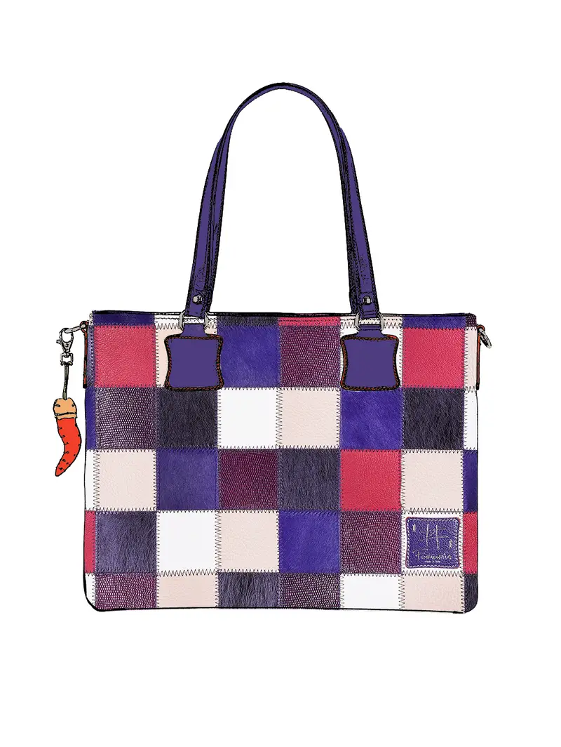 Shopper Patchwork - Viola