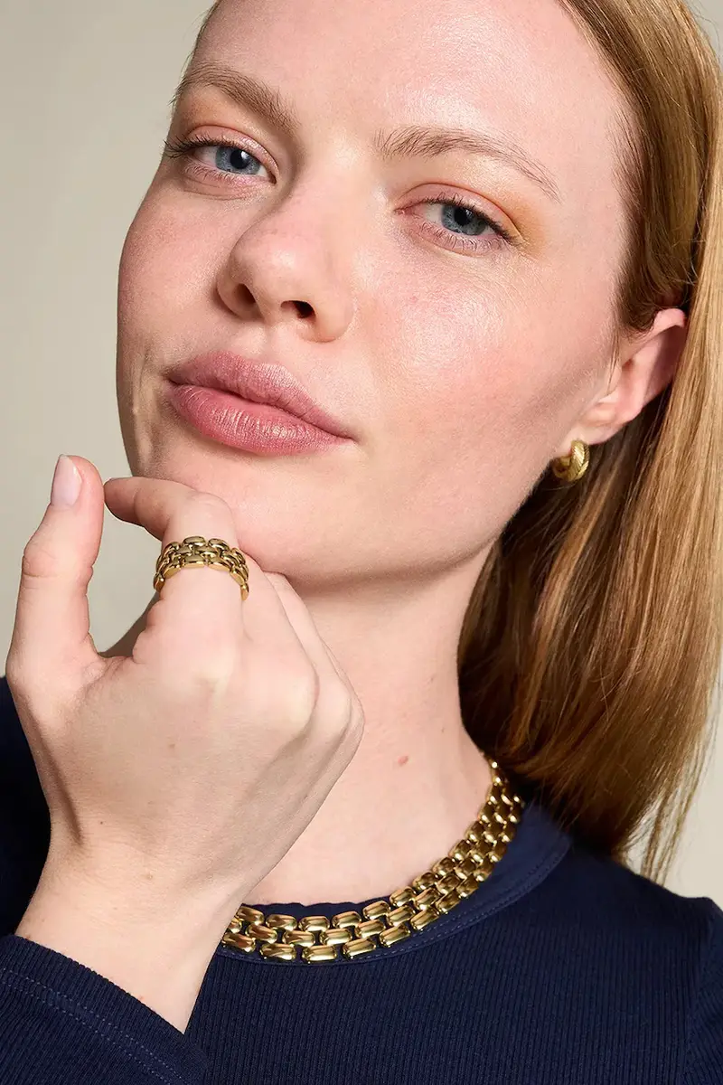 anello Arden Watch Links JF04785710 Oro miniatura 5