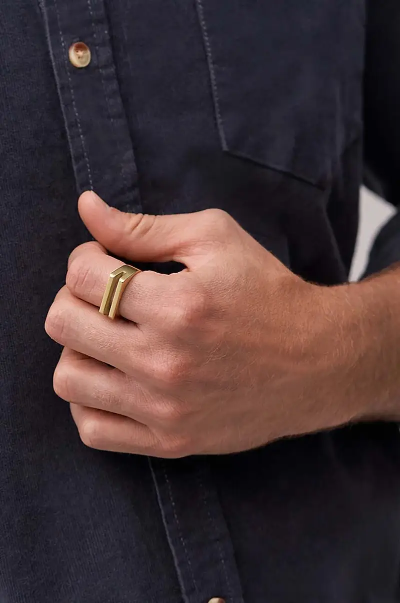 anello uomo JF04608710 Oro miniatura 5