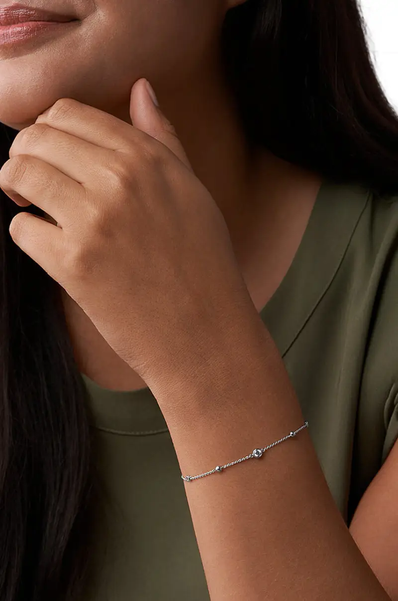 braccialetto donna Argento miniatura 3