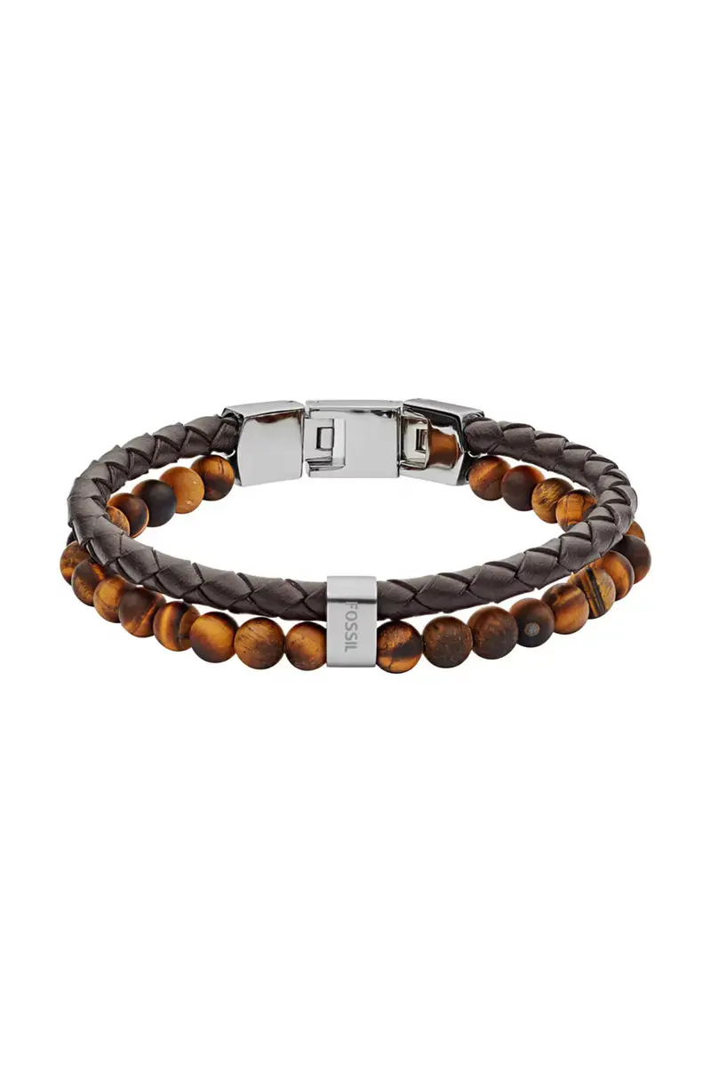 braccialetto Marrone