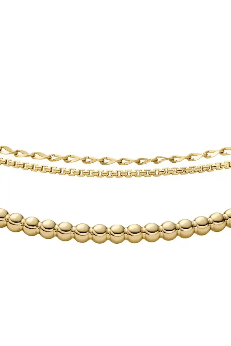 braccialetto pacco da 2 donna JA7293SET Oro miniatura 2