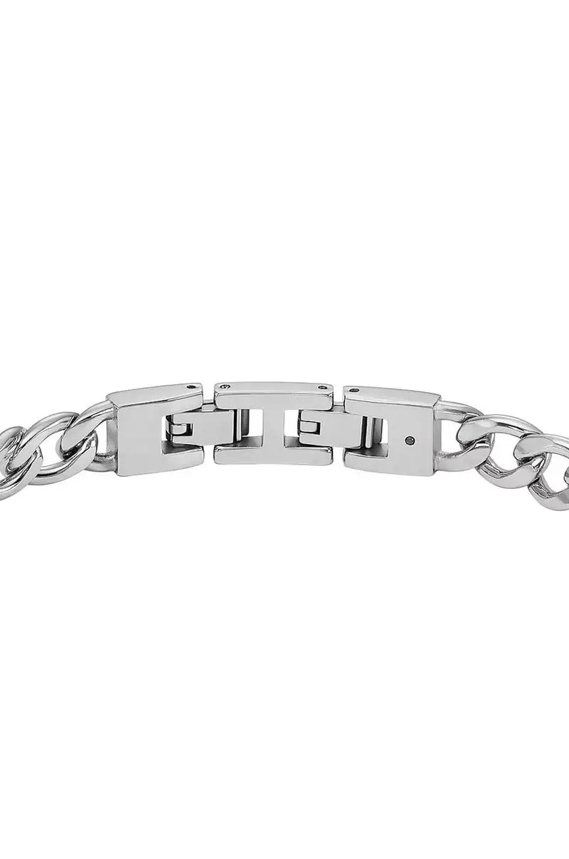 braccialetto uomo Argento miniatura 3