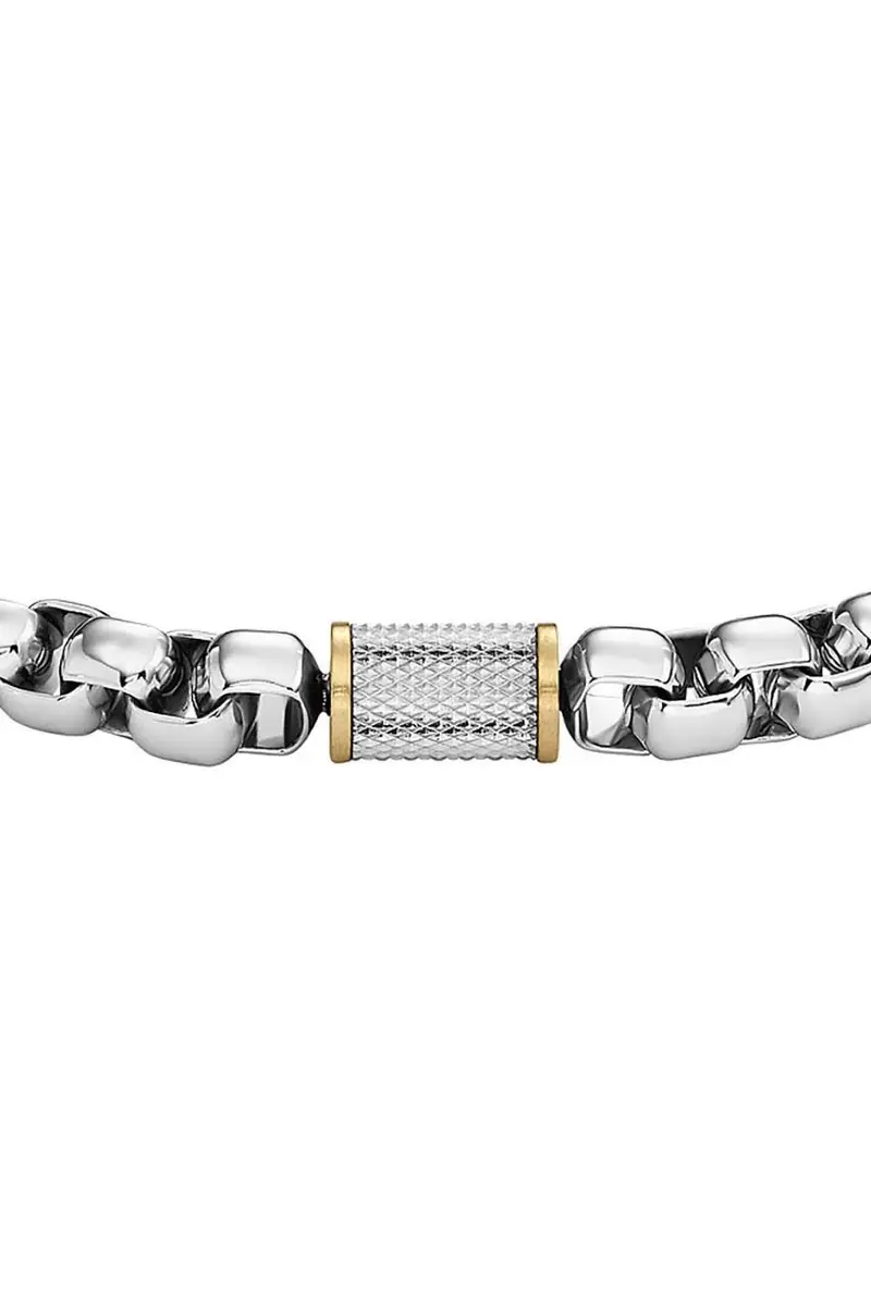 braccialetto uomo JF04138998 Argento miniatura 2