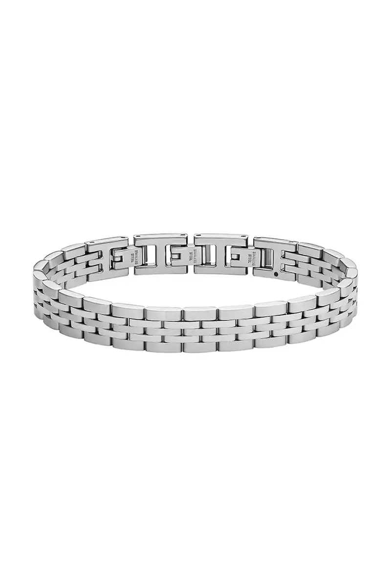 braccialetto uomo JF04825040 Argento
