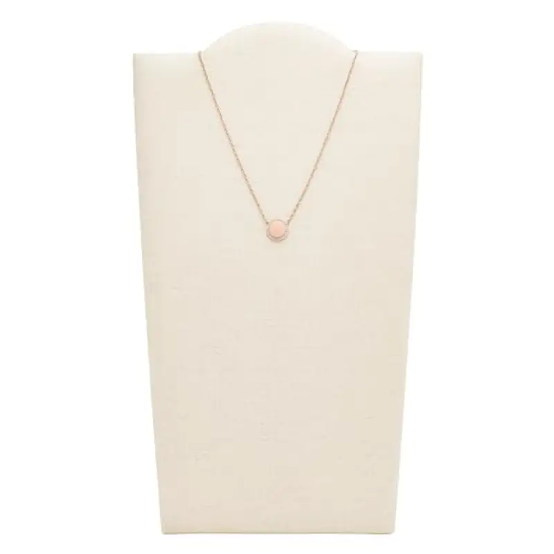 Fossil Collana Da Donna, Lunghezza 40, 6 Cm, Estensione 5, 1 Cm Collana In Acciaio Inossidabile Oro Rosa, JOF00491791 miniatura 2