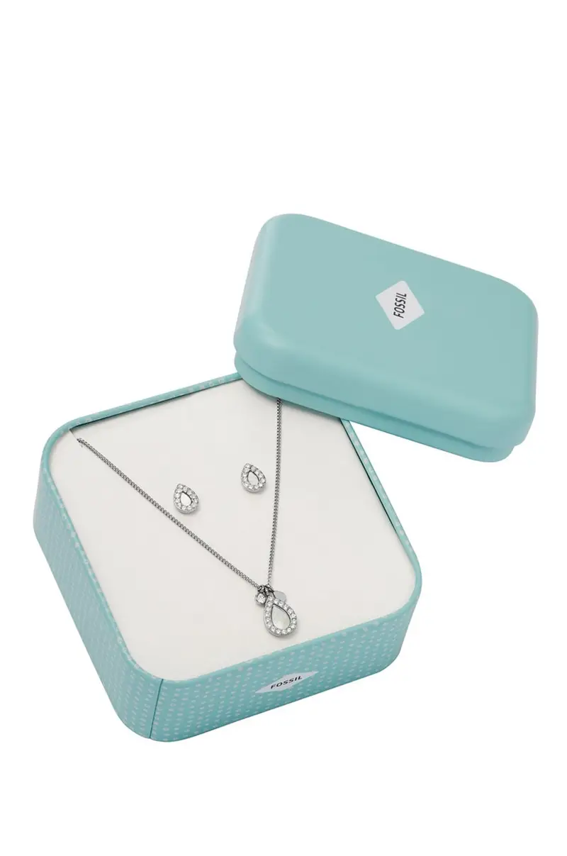 collana e orrechini Argento