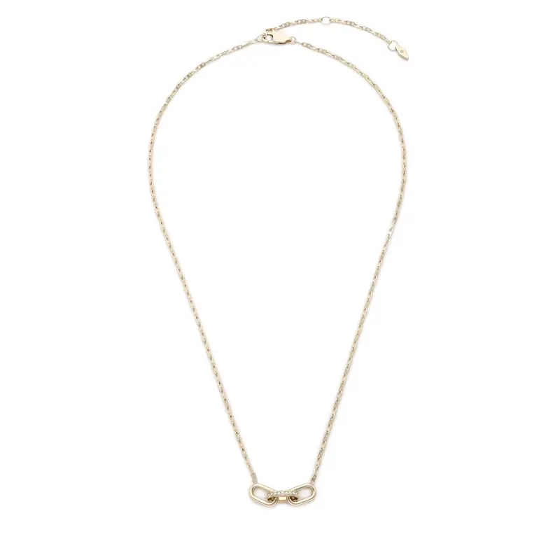 Collana Fossil JF04523710 Oro
