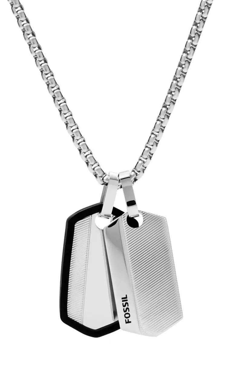 collana uomo Argento