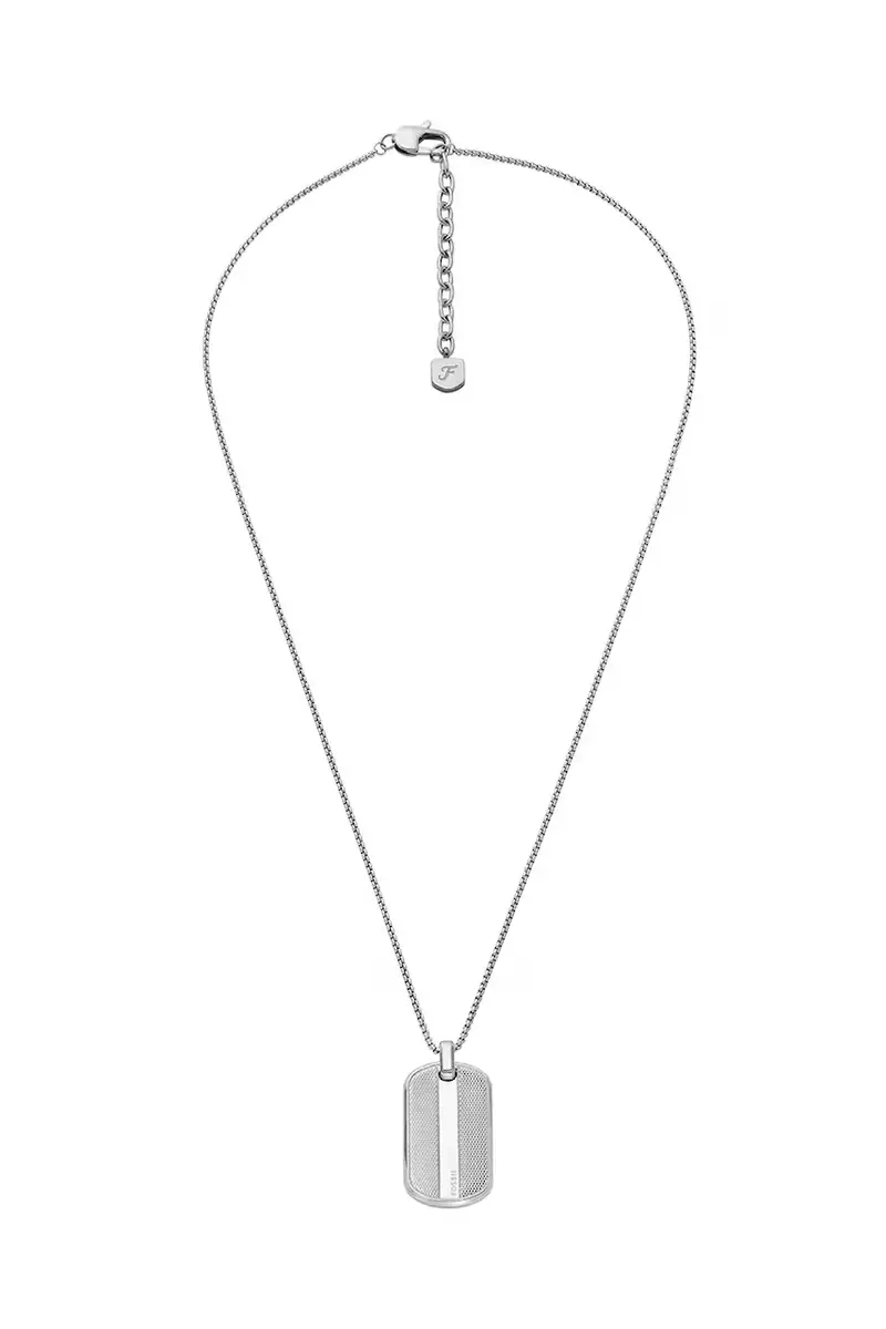 collana uomo JF04882040 Argento miniatura 2