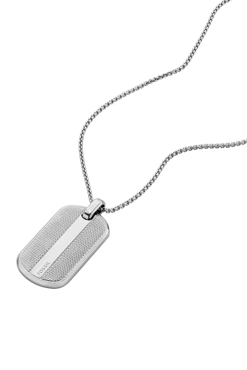 collana uomo JF04882040 Argento miniatura 4