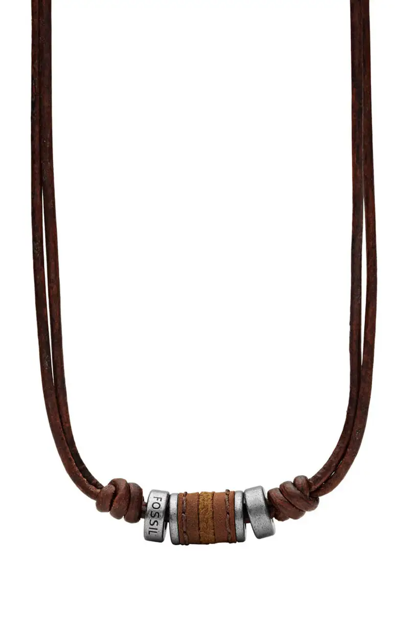 collana uomo Marrone