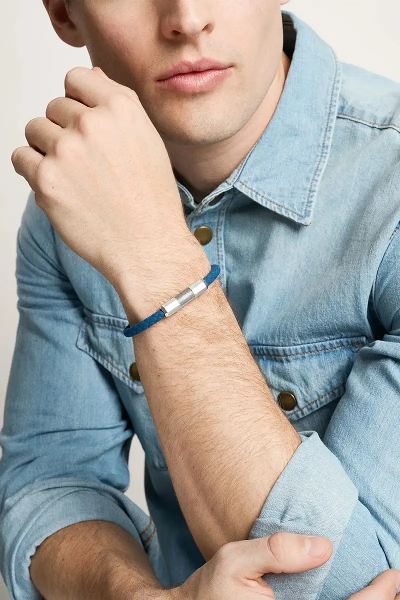 gioielli uomo JF04885040 Blu miniatura 4