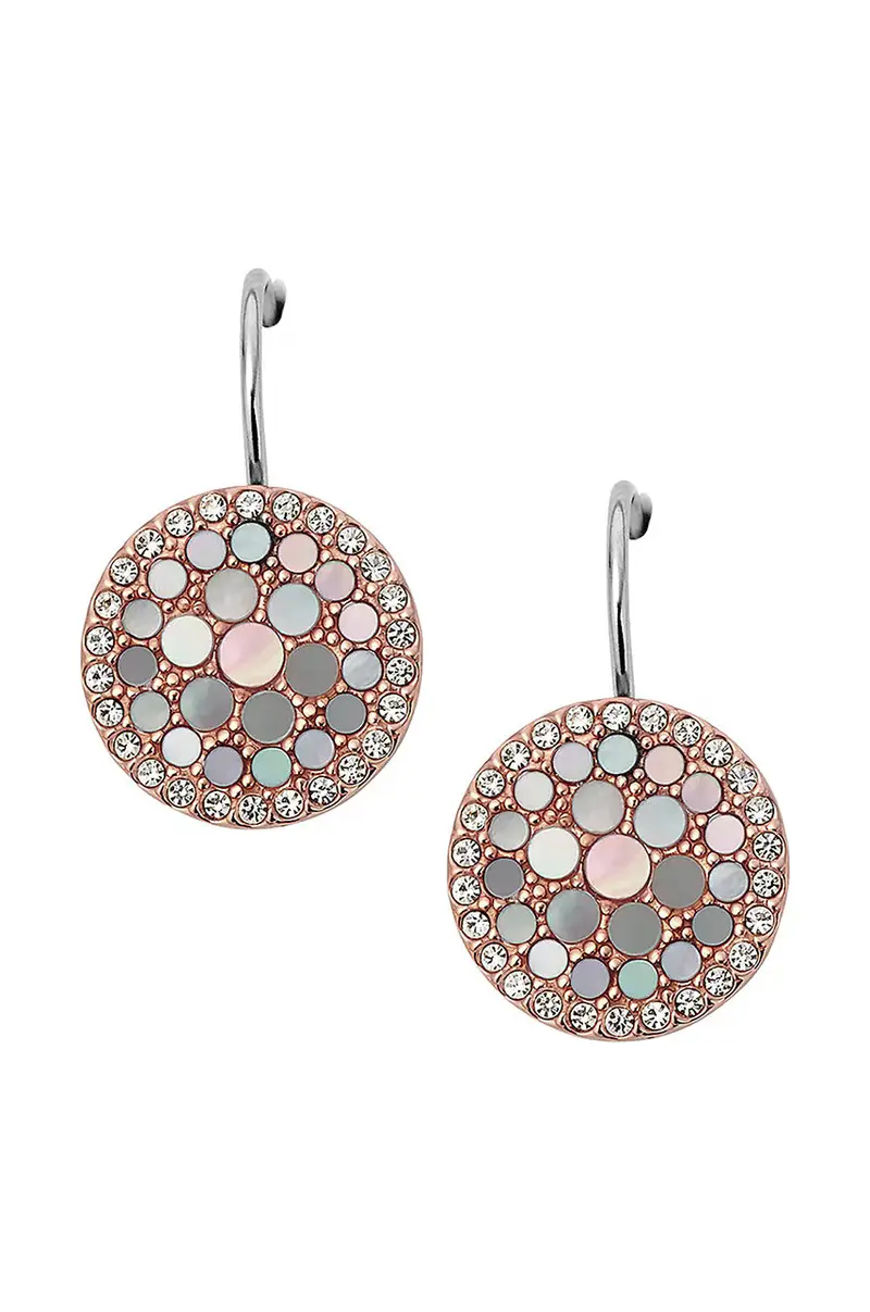 Fossil Orecchini Argento 3568008