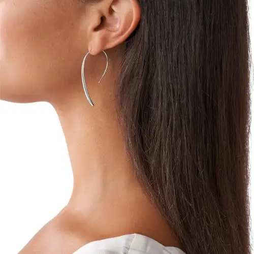 Fossil Orecchini Donna Argento 3144104 miniatura 2