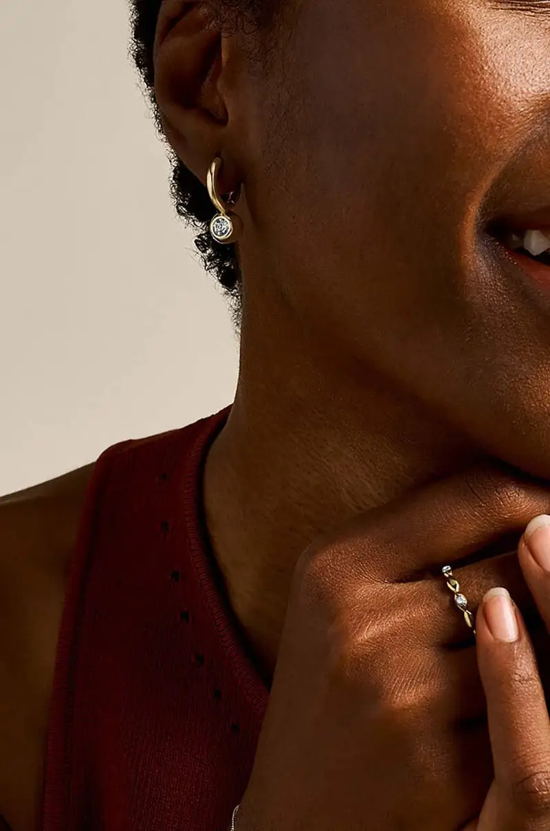 Fossil Orecchini Oro 3153524 miniatura 4