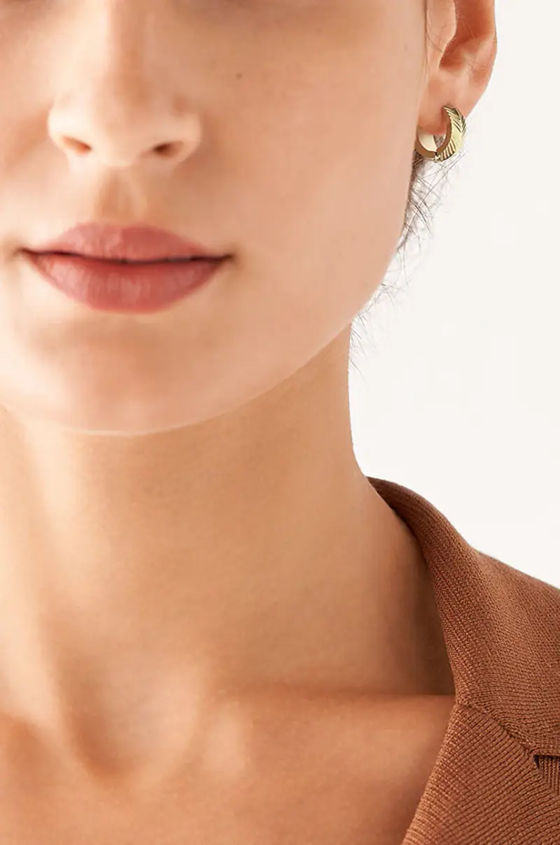 Fossil Orecchini Oro 3659425 miniatura 4