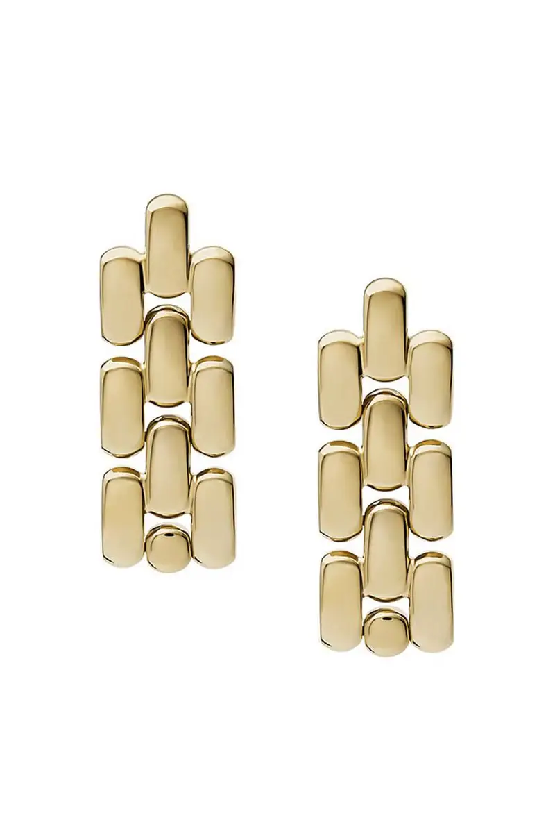 Fossil Orecchini Oro 4157799