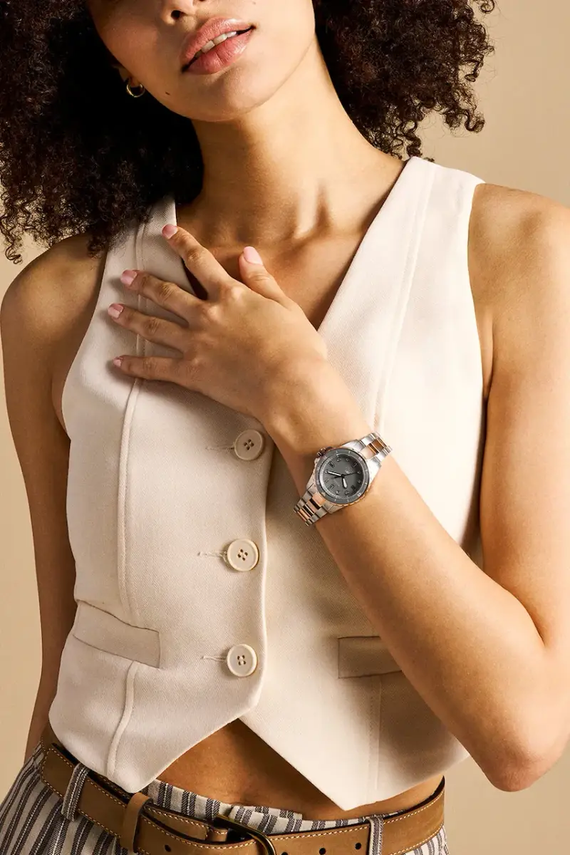 orologio Blue Dive donna ES5348 Multicolore miniatura 4