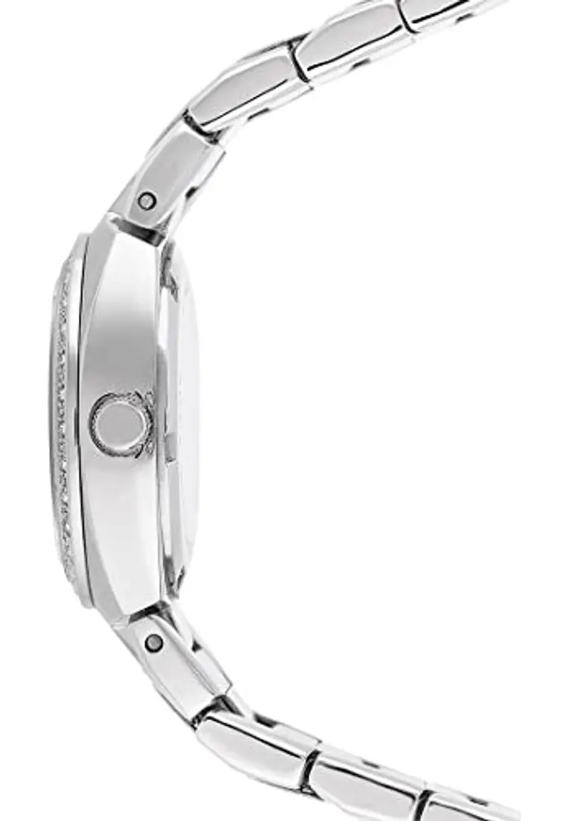 Fossil Orologio Colleague da donna, movimento al quarzo, cassa in acciaio inossidabile argentata di 28 mm con bracciale in acciaio inossidabile, AM4141 miniatura 3