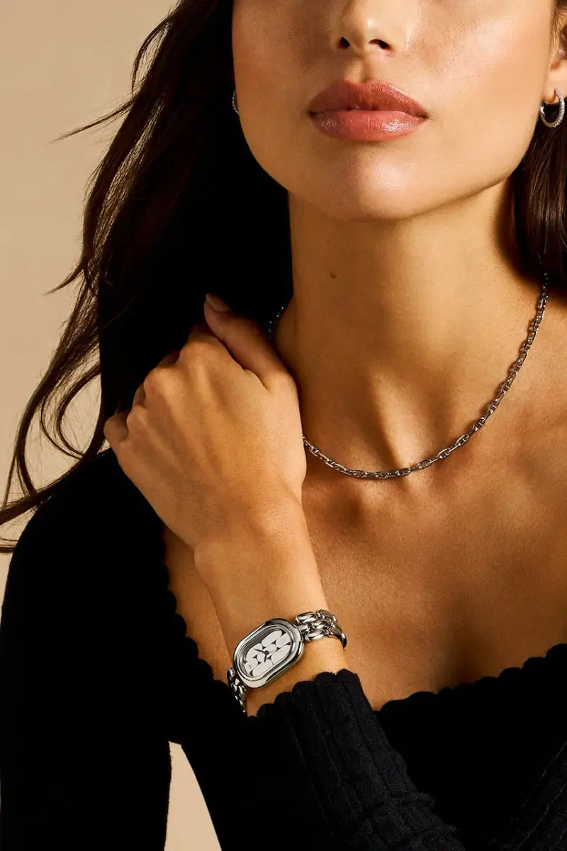 orologio donna colore argento ES5381 miniatura 4