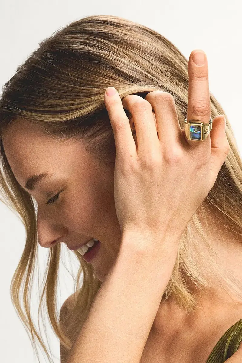 orologio donna colore oro ES5411 miniatura 5