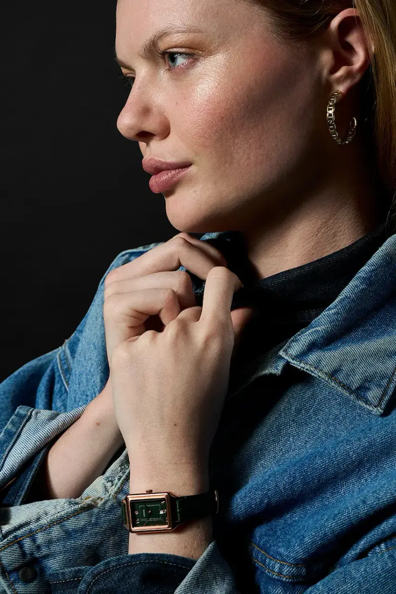 orologio donna colore verde ES5366 miniatura 4