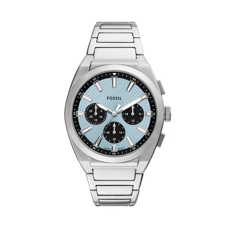 Orologio Fossil Everett Chronograph FS6105 Argento