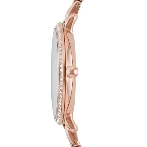 Fossil Orologio Jacqueline per donna, Movimento al quarzo a tre lancette con cinturino in acciaio inossidabile miniatura 3